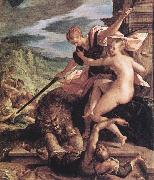 Hans von Aachen Allegory or The Triumph of Justice (1598) oil painting